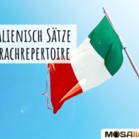 Deutsch Italienisch Sätze