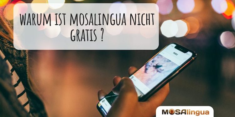 MosaLingua ist eine zahlungspflichtige App