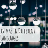 How to Say Merry Christmas in Several Languages