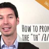 How to Pronounce the th /ð/ Sound | American English Pronunciation [VIDEO]