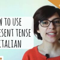 present tense in Italian