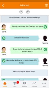 learn italian app screenshot