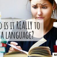 how hard is it to learn a language