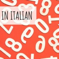 numbers in italian mosalingua
