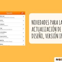Novedades de la próxima actualización de MosaLingua: diseño, versión iPad / Tablet