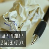 La lista definitiva de verbos irregulares en inglés gratis (pdf)