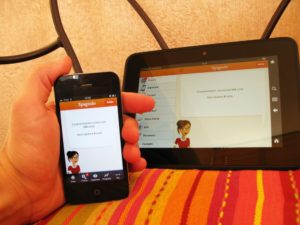 MosaLingua Spagnolo sul mio iPhone e Kindle Fire (coming soon)