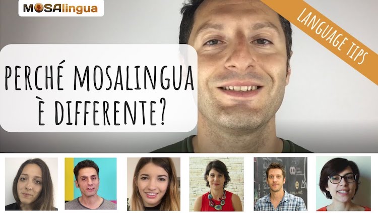 app MosaLingua sono differenti