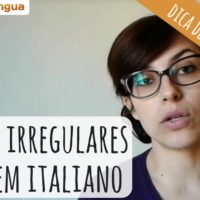 verbos irregulares em italiano