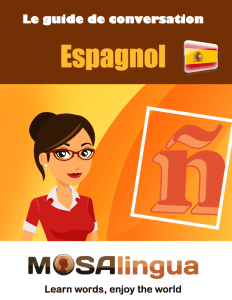 Couverture guide de conversation espagnol