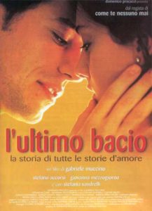 Films italiens: l'ultimo bacio