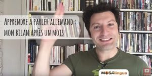 Apprendre à parler allemand : mon bilan après un mois