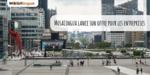 MosaLingua lance son offre pour les entreprises