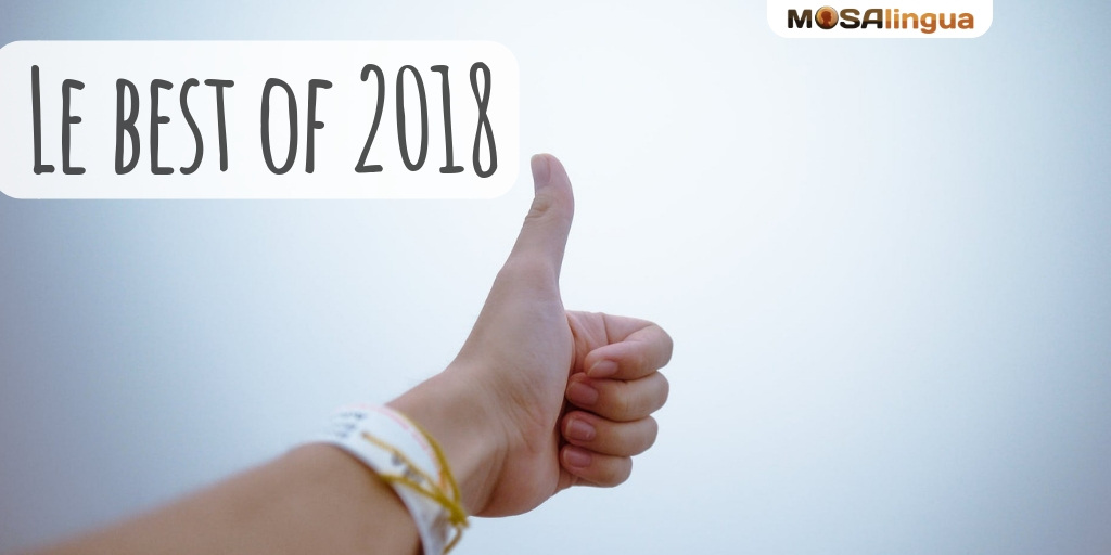 Best of 2018 des vidéos et des articles MosaLingua